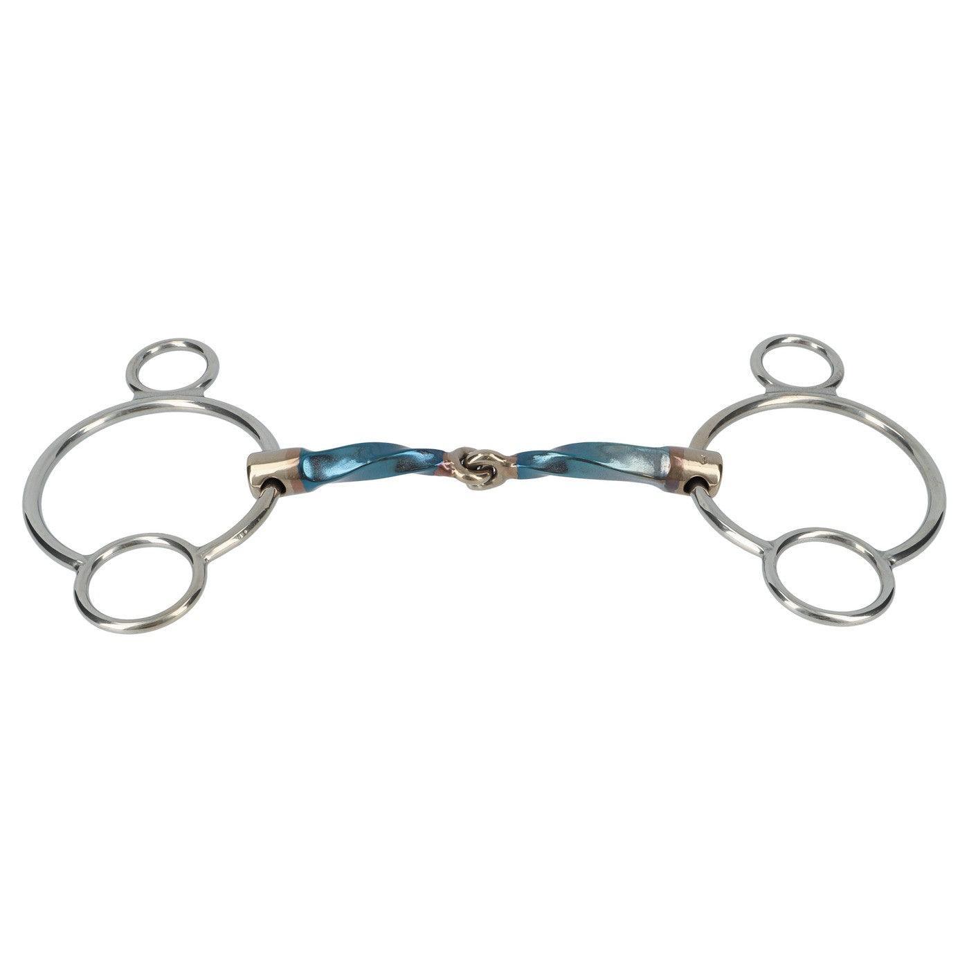 Trust sweet iron 3 ring (pessoa) bit - HorseworldEU