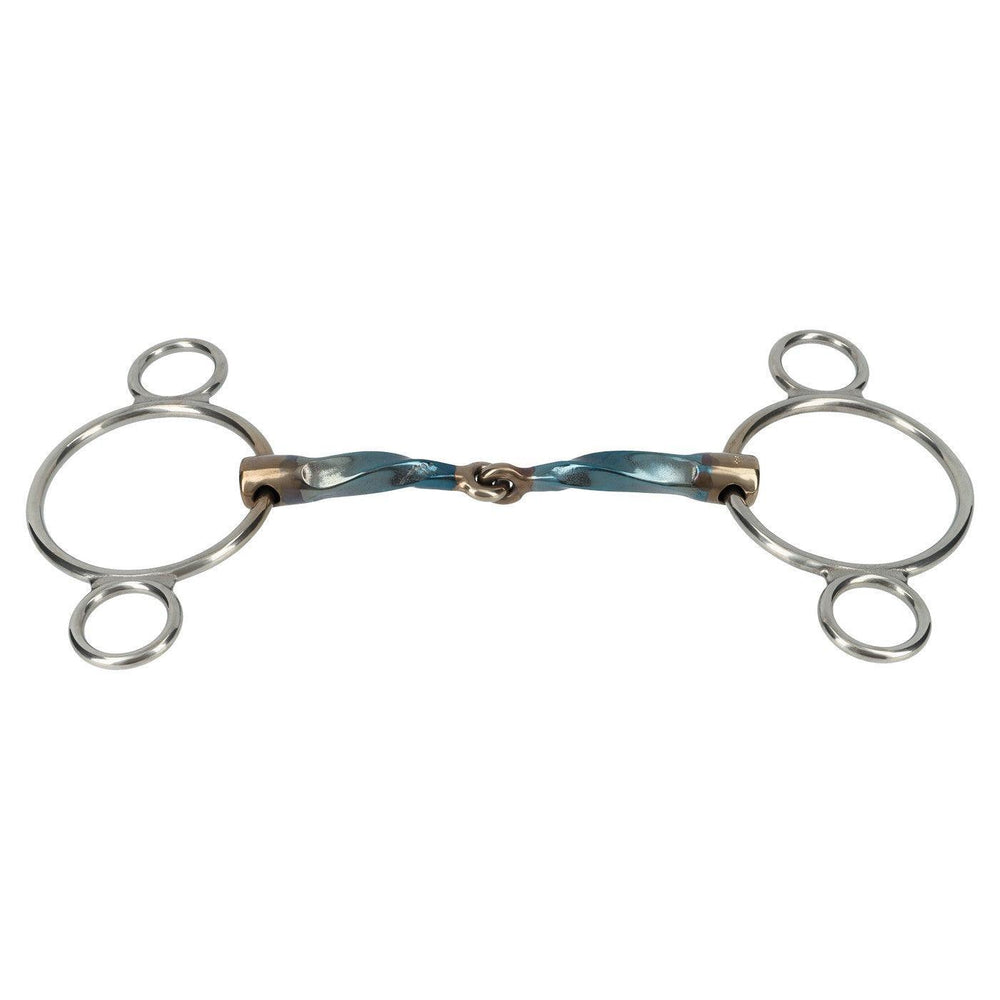 Trust sweet iron 3 ring (pessoa) bit - HorseworldEU