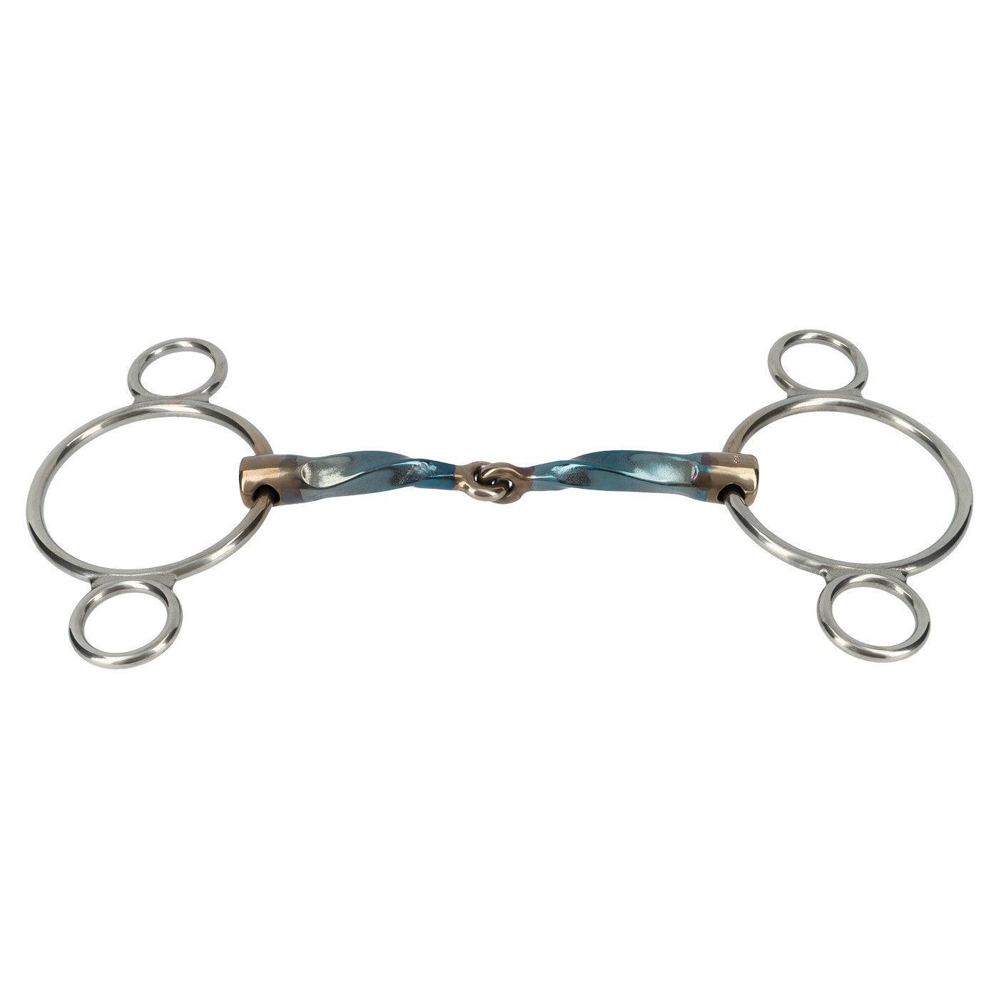 Trust sweet iron 3 ring (pessoa) bit - HorseworldEU